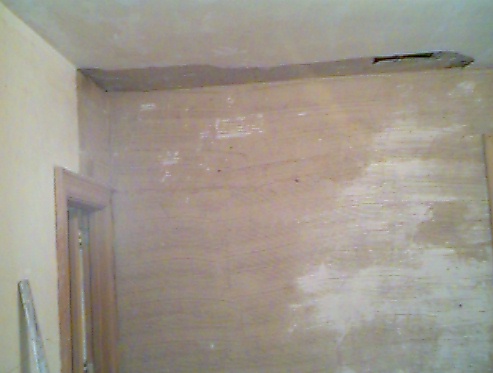 Scratch coat in
        another bedroom