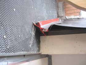 counter flashing and kick-out flashing over the step flashing
