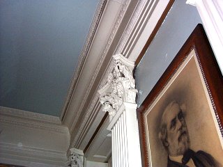 Daughters of the
                Confederacy ornamental plaster is probably the finest in
                Alexandria