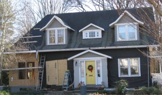 Stucco House in Arlington, Virginia