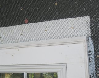 flashing over windows