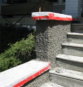 Stucco after