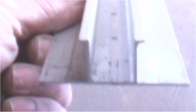 Brushed aluminum soffit vent