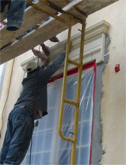 Cast window surrounds