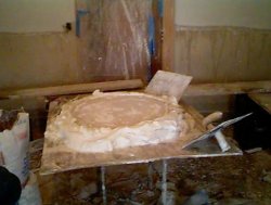Plaster finish
Making a gauge
