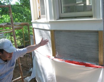 Bay window arrises
