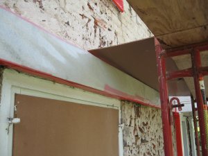 Granite sill
