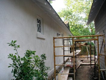 Finish coat is REAL 
portland cement and REAL sand,