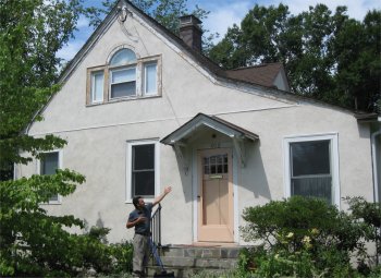 Stucco re surfaced