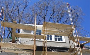 Finish color on this addition in Bethesda