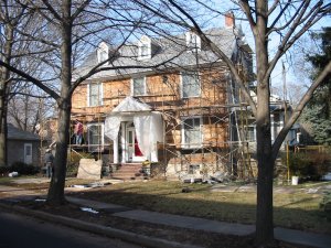 The original sheathing