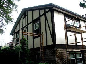 Original house had tudor