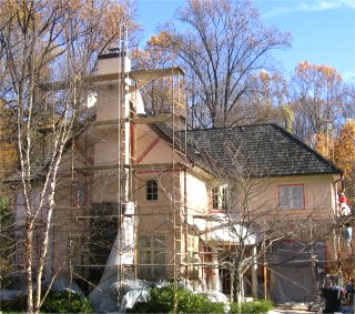 EIFS tear-off
Replacement with stucco
Arlington, Virginia