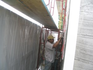 tight quarters working in Old Town