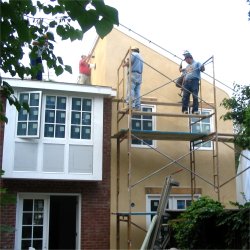 color in REAL cement stucco