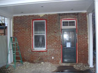 Old stucco gone