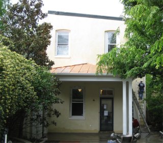 Historic stucco in Richmond, VA