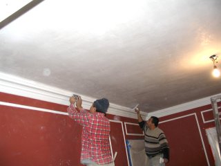 Lath and plaster replaced