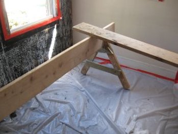 Trestle type scaffold