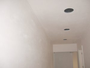 high abuse areas
which can use the quality and durability of plaster