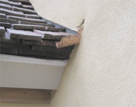finished wall
