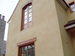 view of the wall