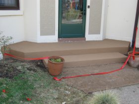 Finish stucco color in Washington, DC