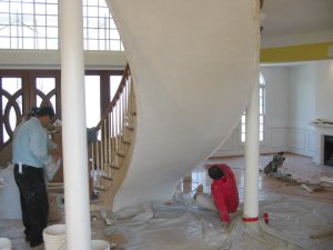 cool curved stairway