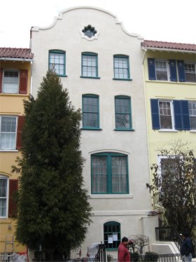 Historic townhouse in Washington, DC