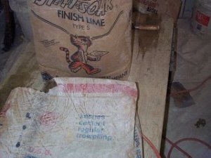 Keene's
              cement and finish lime