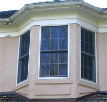 decorative
              panels on this bay window