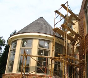 A couple more shots of the finished house.