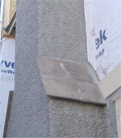 Chimney "shoulders"