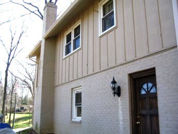 dramatic stucco make-over