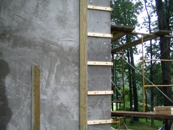 stucco quoins