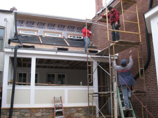 Old brick is a hodge podge of patches