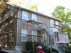 Stucco replaced in Arlington, VA