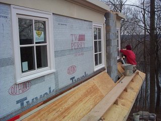 Stucco Dormers