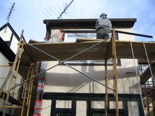 Lath and stucco replaced Baltimore, MD