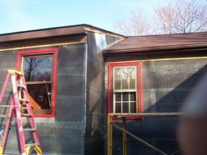 a gap of
              about an inch over the roof
