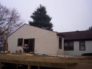 Stucco addition
