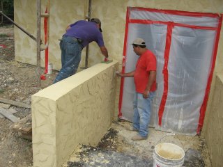 Color stucco addition in Alexandria, VA