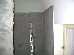 stucco shower