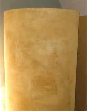 Stucco shower