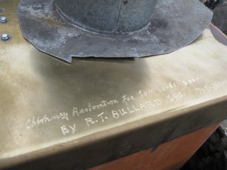chimney restoration for Tom 2009 by R T Bullard