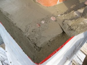 Finish is REAL Portland cement