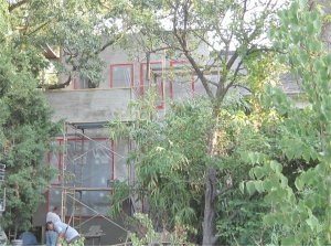 Stucco addition in Arlington, Virginia