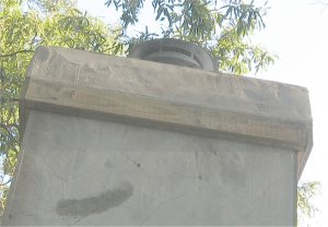 stucco chimney