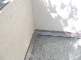 Finished balcony