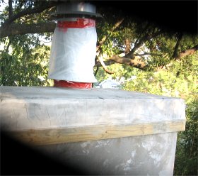 mortar chimney Cap